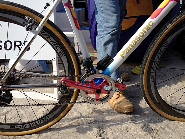 豊岡英子選手の自転車