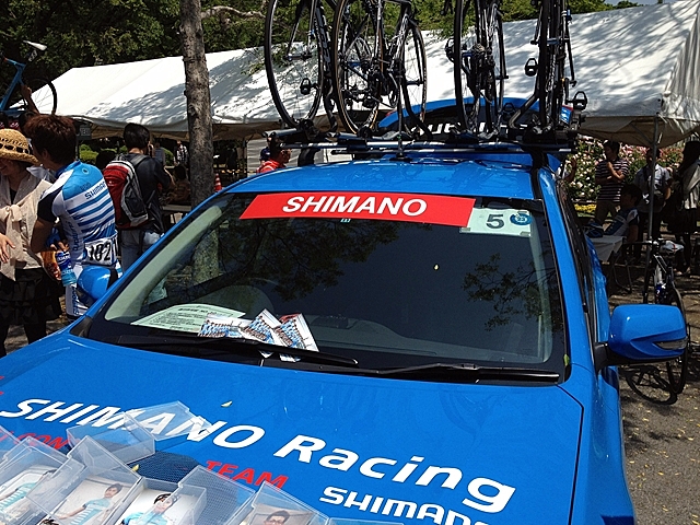 シマノレーシング チームカー