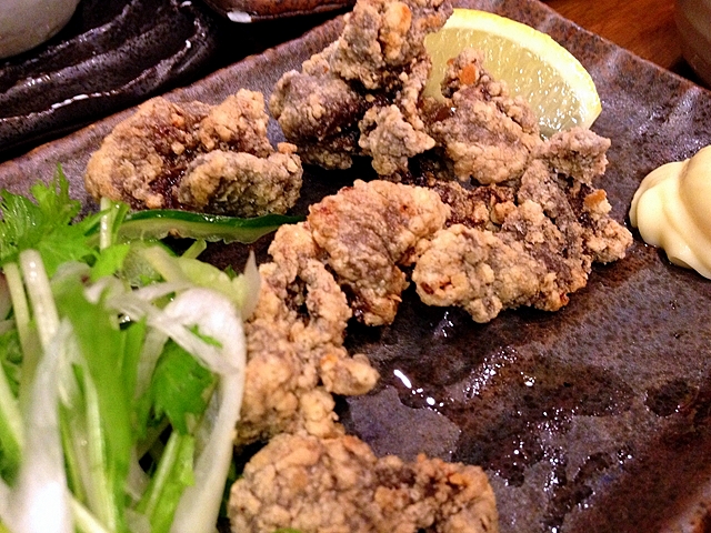 くじら立田揚げ